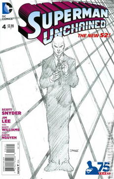 Variant Cover for Superman Unchained #4