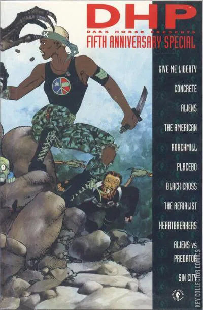 Cover art for Dark Horse Presents: Fifth Anniversary Special