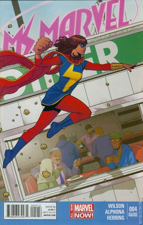 Variant Cover for Ms. Marvel #4