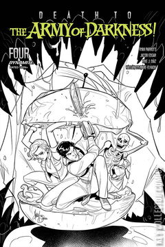 Variant Cover for Death to Army of Darkness #4