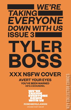 Variant Cover for We're Taking Everyone Down With Us #3