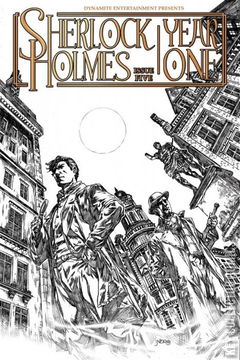 Variant Cover for Sherlock Holmes: Year One #5