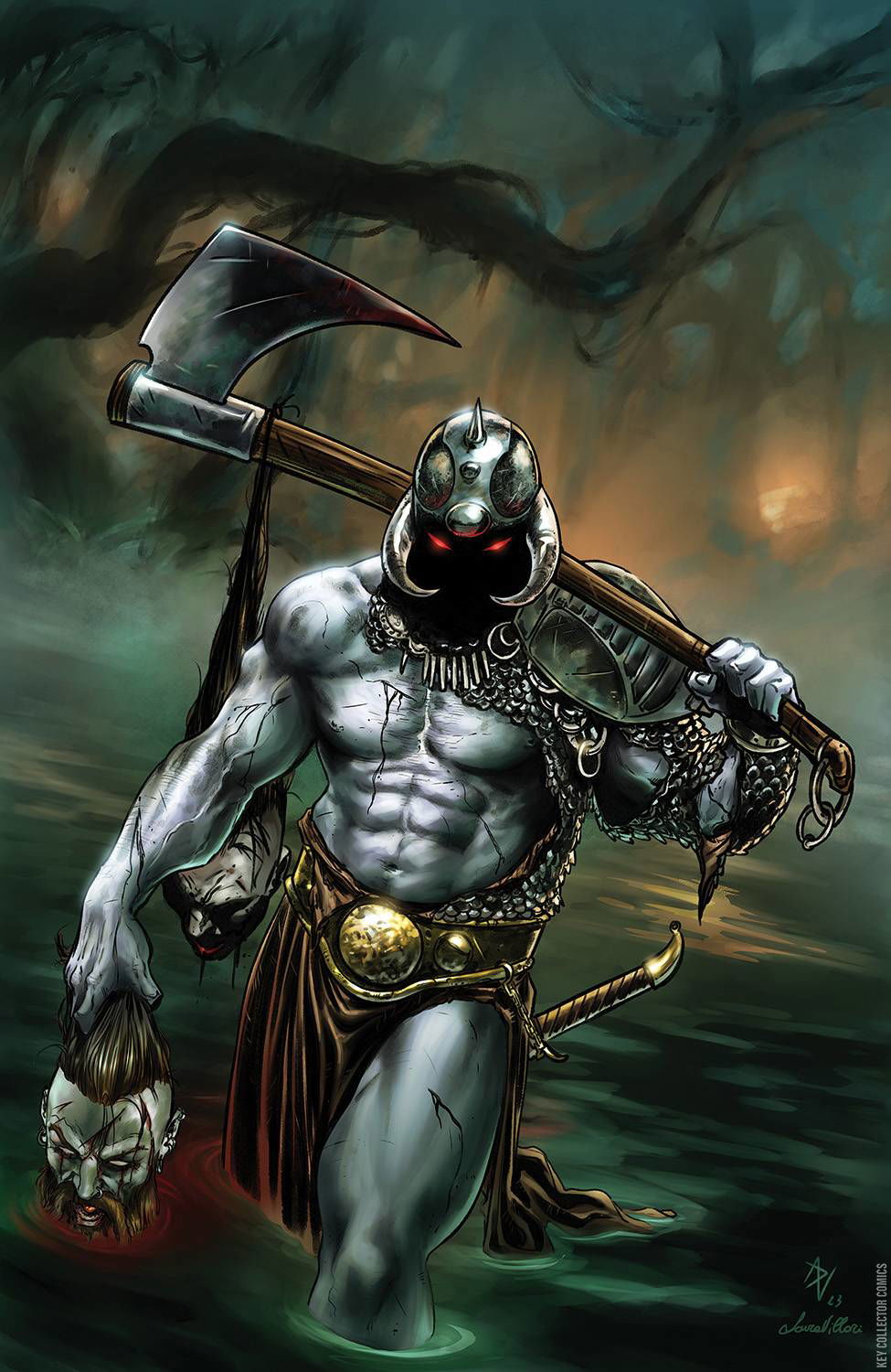 Variant Cover for Frank Frazetta's Death Dealer #13