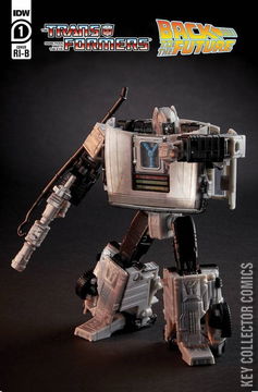 Variant Cover for Transformers / Back to the Future #1