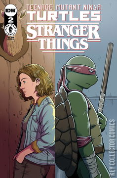 Variant Cover for Teenage Mutant Ninja Turtles / Stranger Things #2