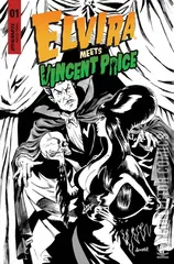 Variant Cover for Elvira Meets Vincent Price #1