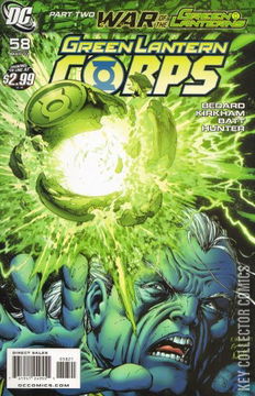 Variant Cover for Green Lantern Corps #58