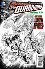 Variant Cover for Green Lantern: New Guardians #25
