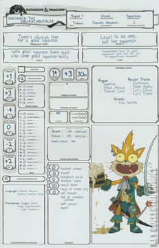 Variant Cover for Rick and Morty vs. Dungeons & Dragons #4