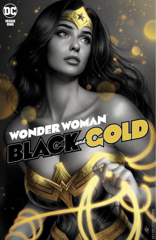 Wonder Woman Black good and Gold 4 1:25 Variant