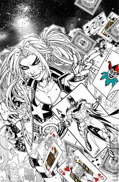 Variant Cover for Justice League vs. Suicide Squad #1