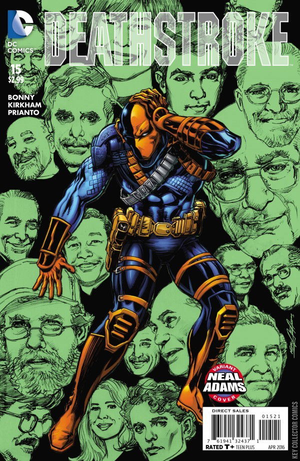 Variant Cover for Deathstroke #15