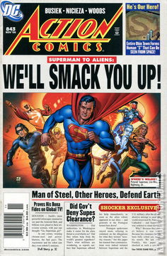 Variant Cover for Action Comics #843