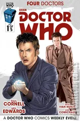Cover for Doctor Who: Four Doctors #1