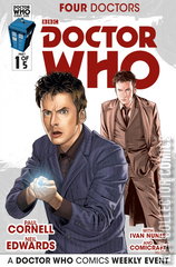 Variant Cover for Doctor Who: Four Doctors #1