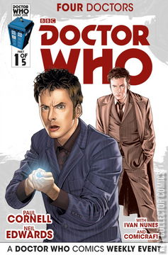 Variant Cover for Doctor Who: Four Doctors #1