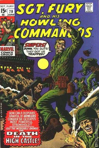 Cover art for Sgt. Fury and His Howling Commandos #79