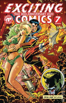Variant Cover for Exciting Comics #7