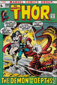 Variant Cover for Thor #204