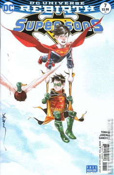 Variant Cover for Super Sons #7