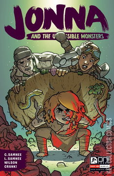 Variant Cover for Jonna and the Unpossible Monsters #4