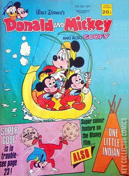Variant Cover for Donald & Mickey #124