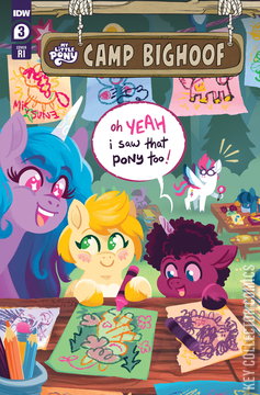 Variant Cover for My Little Pony: Camp Bighoof #3