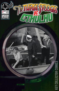 Variant Cover for The Three Stooges vs. Cthulhu #1