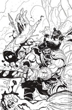 Variant Cover for Mighty Barbarians #5