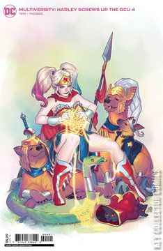 Variant Cover for Multiversity Harley Screws Up The DCU #4