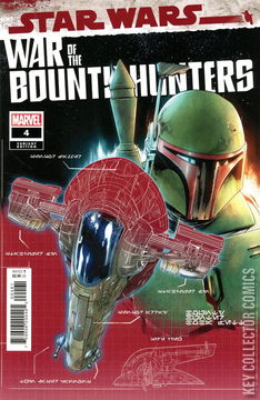 Variant Cover for Star Wars: War of the Bounty Hunters #4