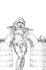 Variant Cover for Red Sonja: Empire of the Damned #3