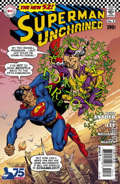 Variant Cover for Superman Unchained #5