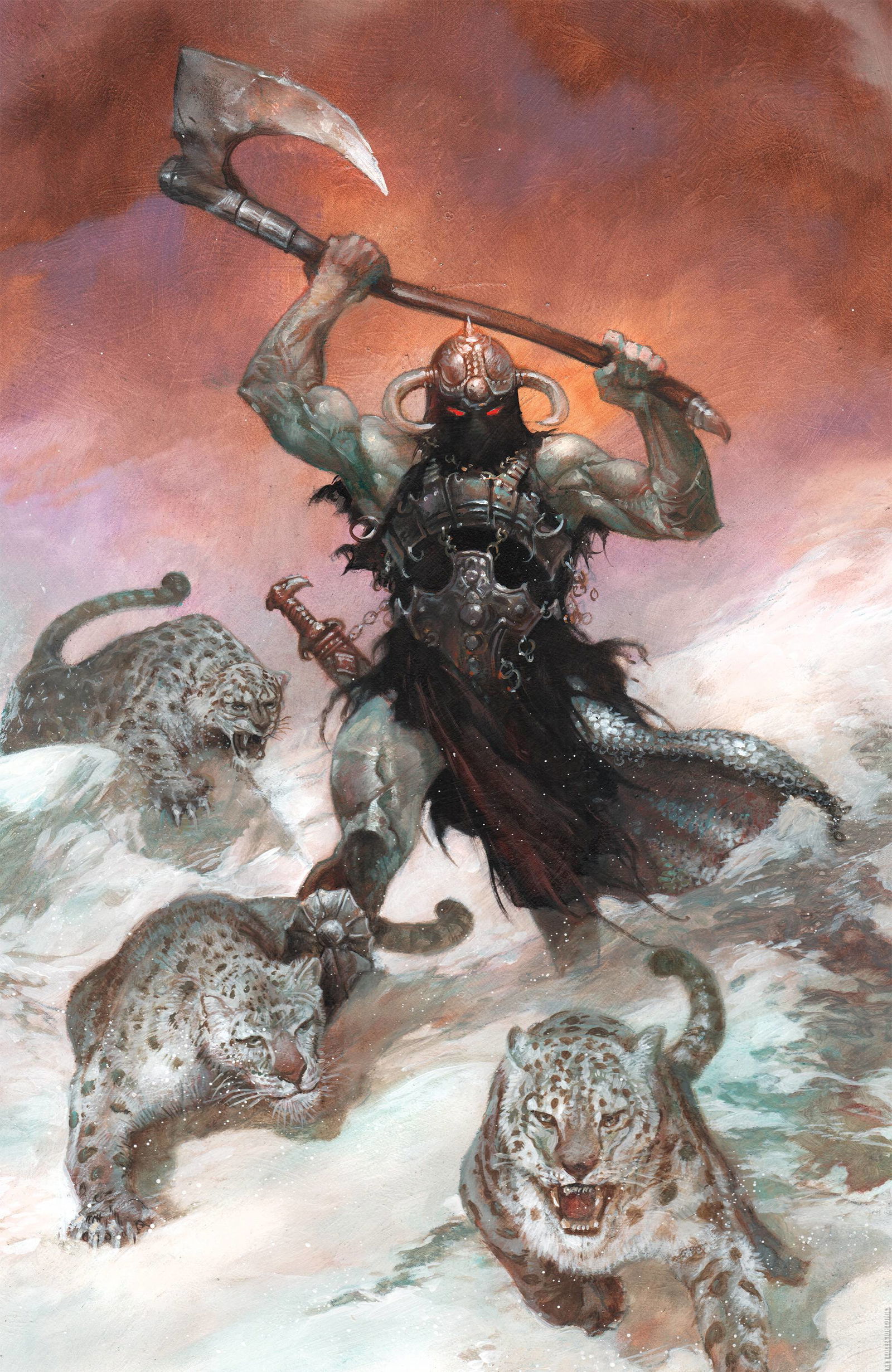Variant Cover for Frank Frazetta's Death Dealer #8