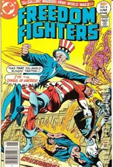 Cover for Freedom Fighters #8