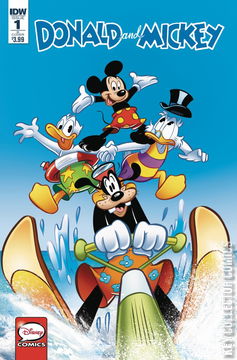 Variant Cover for Donald and Mickey #1