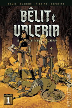 Variant Cover for Belit and Valeria: Swords vs. Sorcery #1