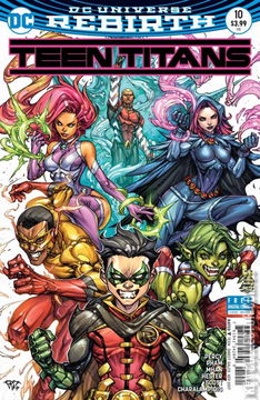 Variant Cover for Teen Titans #10
