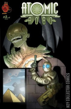 Variant Cover for Atomic Robo #3