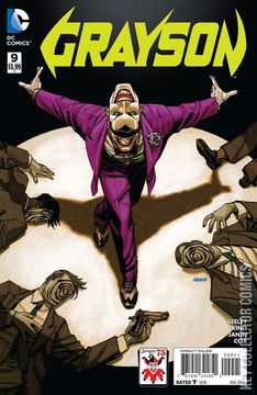 Variant Cover for Grayson #9