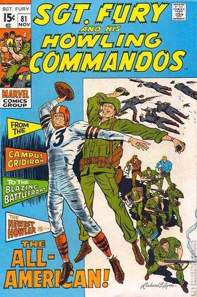 Cover art for Sgt. Fury and His Howling Commandos #81