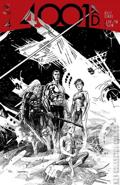 Variant Cover for 4001 A.D. #4