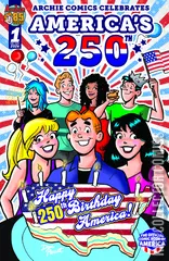 Cover for Archie Comics Celebrates America's 250th #1
