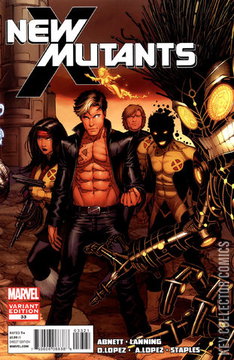 Variant Cover for New Mutants #33