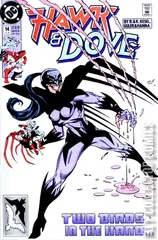 Cover for Hawk and Dove #14