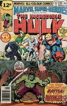 Variant Cover for Marvel Super-Heroes #80