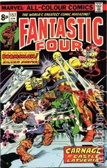 Variant Cover for Fantastic Four #157