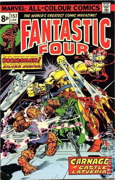 Variant Cover for Fantastic Four #157
