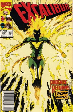 Variant Cover for Excalibur #61