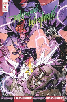 Variant Cover for Transformers vs. the Visionaries #1